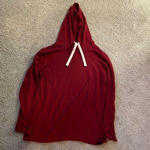 Zyia Cranberry Boyfriend Hoodie